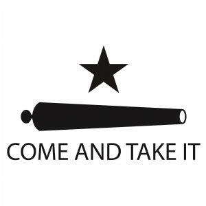 Come and Take It SVG Cut Files, Vector Instant Download Texas SVG
