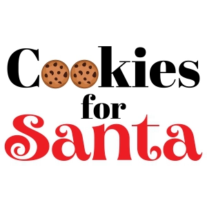 Christmas Santa's Cookies SVG Christmas SVG