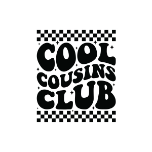 Cool Cousins Club SVG, Trendy Cousin Shirt SVG T-shirt SVG