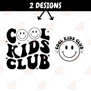 Cool Kids Club SVG, Kids Shirt SVG T-shirt SVG