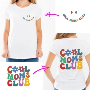 Cool Moms Club PNG, Sublimation Sublimation SVG