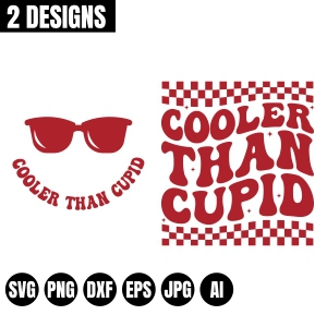 Cooler Than Cupid SVG Svg