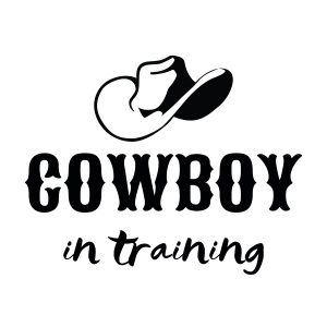 Cowboy in Training SVG, Baby Cowboy SVG T-shirt SVG