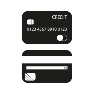 Credit Card SVG Design, Credit Card Vector Instant Download Drawings