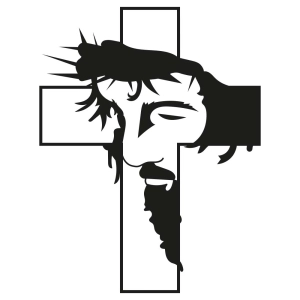 Jesus Cross SVG Design, Jesus on Cross SVG Download Cross SVG
