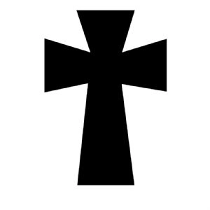 Cross SVG Vector File, Cross Cutfile Instant Download Cross SVG