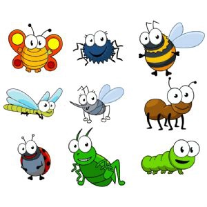 Cute Insects SVG Bundle Insects/Reptiles SVG