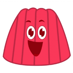 Cute Jelly SVG Vector File, Jelly Clipart Instant Download Cartoons