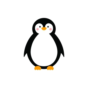 Cute Penguin SVG, Layered Penguin Cut Files Penguin SVG