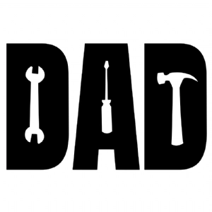 Dad Tools SVG Cut Files, Father's Day SVG Vector Files Father's Day SVG
