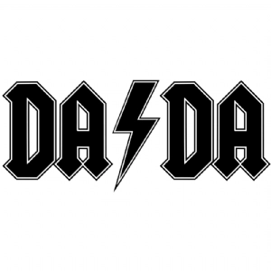 Dada ACDC SVG Cricut Files, Father's Day SVG Shirt Father's Day SVG