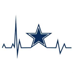 Dallas Cowboys Star SVG, Instant Download Texas SVG