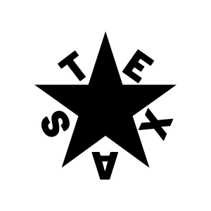 De Zavala Texas Star SVG, Instant Download Texas SVG