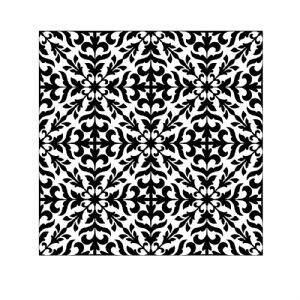Decorative Ornament SVG, Black Pattern SVG Geometric Shapes