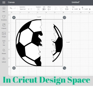 Distressed Soccer Monogram SVG, Soccer Instant Download Soccer SVG