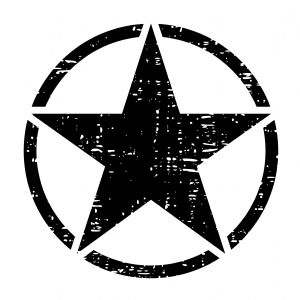 Distressed Jeep Star SVG, Jeep Army Star SVG Download Jeep SVG