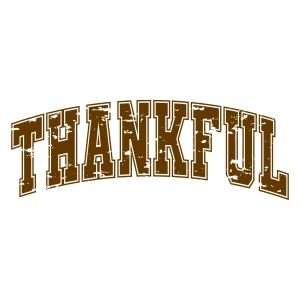 Distressed Thankful SVG, Thankful Shirt SVG T-shirt SVG