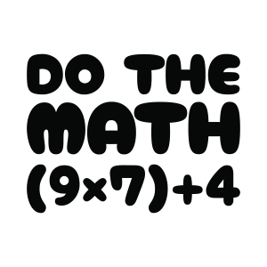 Do The Math SVG, Funny Math Teacher 67 SVG Design Svg