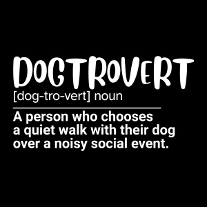 Dogtrovert SVG, Dogtrovert Definiton SVG Dog SVG