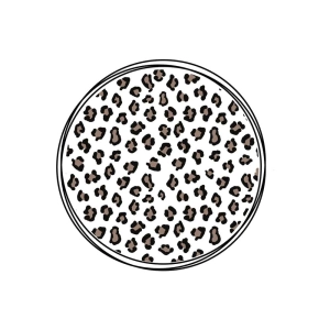 Black and White Leopard Print SVG - Free SVG files