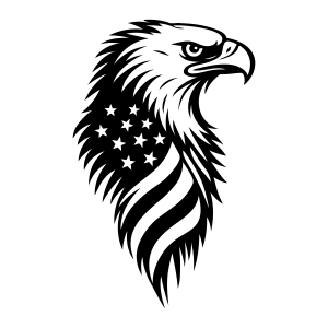 American Eagle Flag SVG USA SVG