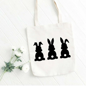 Easter Bunny Silhouette SVG Easter Day SVG