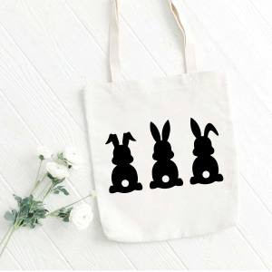 Easter Bunny Silhouette SVG Bunnies SVG