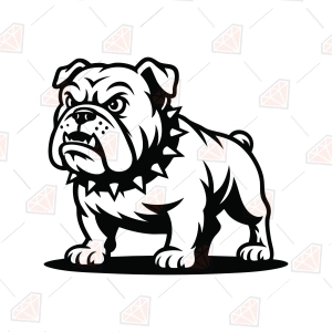 English Bulldog SVG – Dog Cut File