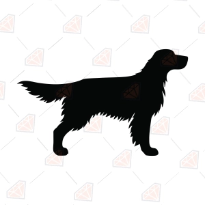 English Setter Silhouette SVG