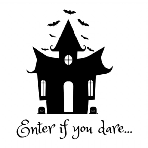 Enter If You Dare SVG, Halloween SVG Digital Download Halloween SVG