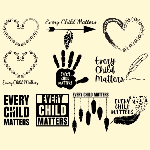 Every Child Matters Big Bundle SVG Cut Files Human Rights