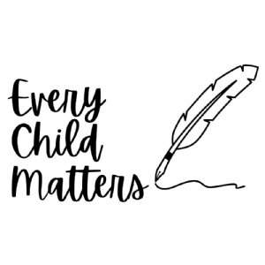 Every Child Matters Feather Pen SVG, Awareness Day Svg Human Rights