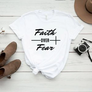Faith Over Fear SVG, Faith Over Fear Instant Download Christian SVG