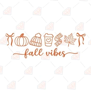 Fall Vibes SVG, Autumn Shirt SVG Thanksgiving SVG