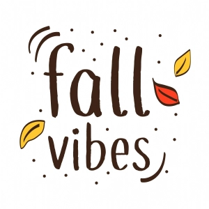 Fall Vibes SVG, Autumn Fall SVG Instant Download Flower SVG