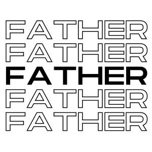 Father SVG, Father's Day Vector Instant Download Father's Day SVG