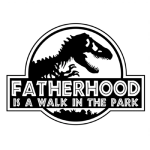 Fatherhood Is A Walk In the Park SVG, Fatherhood SVG Father's Day SVG