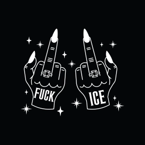 Fck Ice SVG with Middle Finger Svg