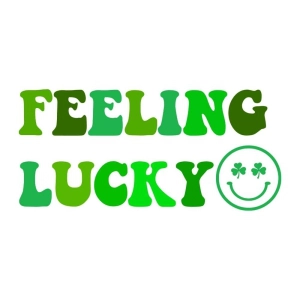 Feeling Lucky SVG Design, St Patty SVG for Shirt St Patrick's Day SVG