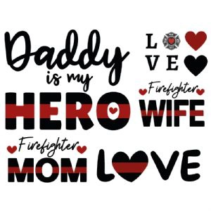 Firefighter Big Bundle SVG Cut Files, Firefighter Bundle SVG Instant Download Firefighter SVG