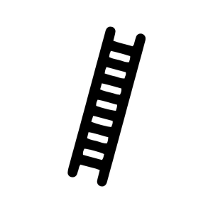 Firefighter Ladder SVG, Ladder SVG Clipart Firefighter SVG