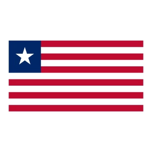 Flag of Liberia SVG Flag SVG
