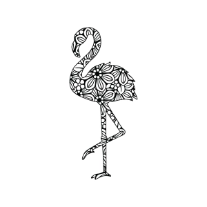 Flamingo Mandala SVG, Flamingo SVG PNG Flamingo SVG