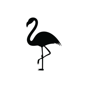 Flamingo Silhouette SVG, Flamingo SVG Flamingo SVG