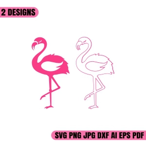Flamingo SVG For Cricut Flamingo SVG