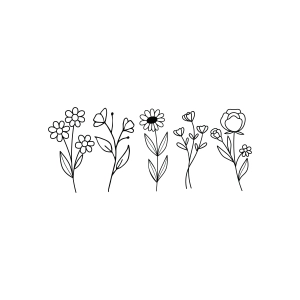 Flower Shirt SVG, Flowers SVG for T-shirt T-shirt SVG