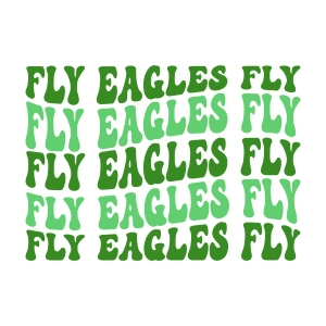 Fly Eagles Fly SVG, Retro Eagles SVG Cricut Design Football SVG