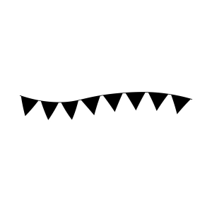Free Birthday Banner and Outline SVG Cut Files Free SVG