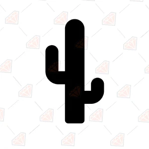 Free Cactus SVG Cut File, Cactus Vector Instant Download Svg