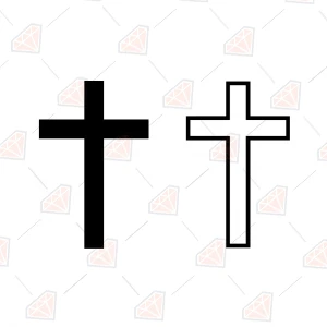 Free Cross SVG Cut File, Cross Vector Instant Download Svg